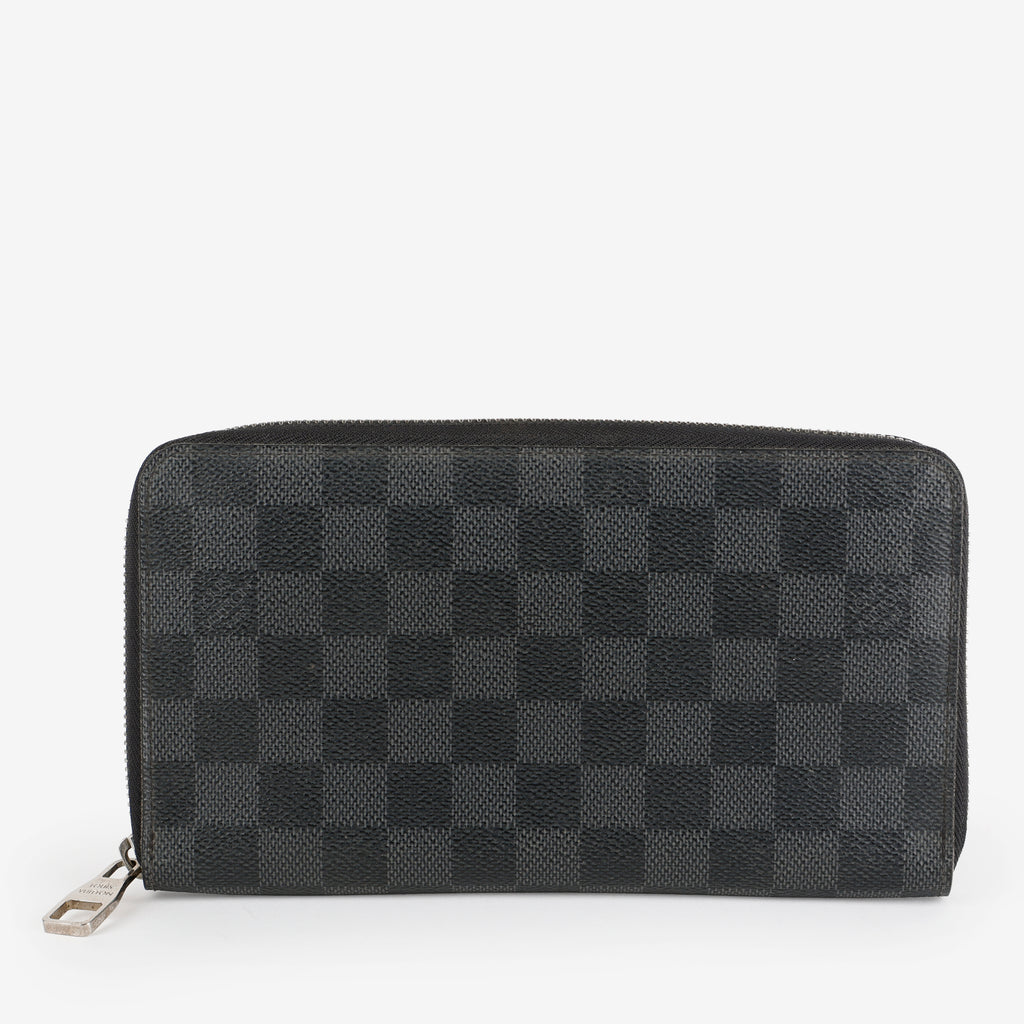Zippy Travel Wallet, Damier Graphite  (C.Y)