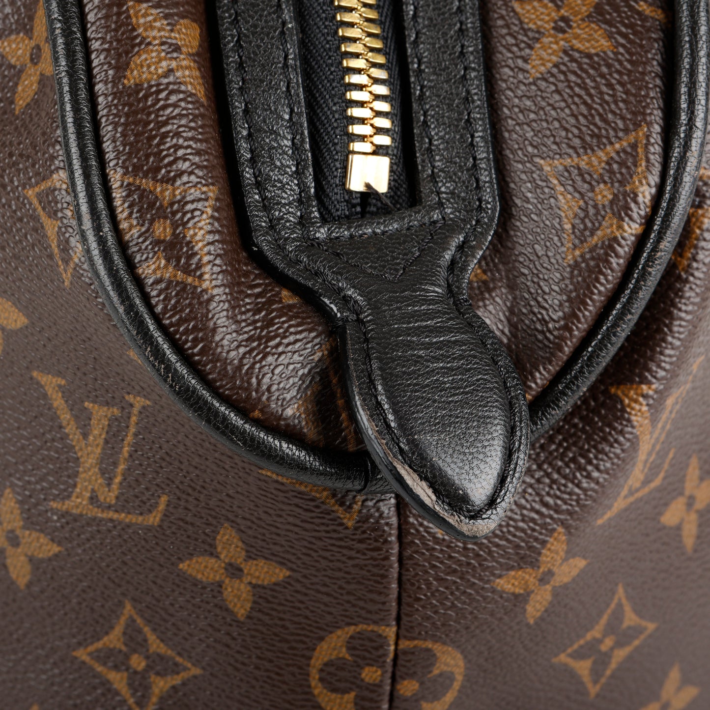 Marine Blocks Tote, Monogram Ostrich