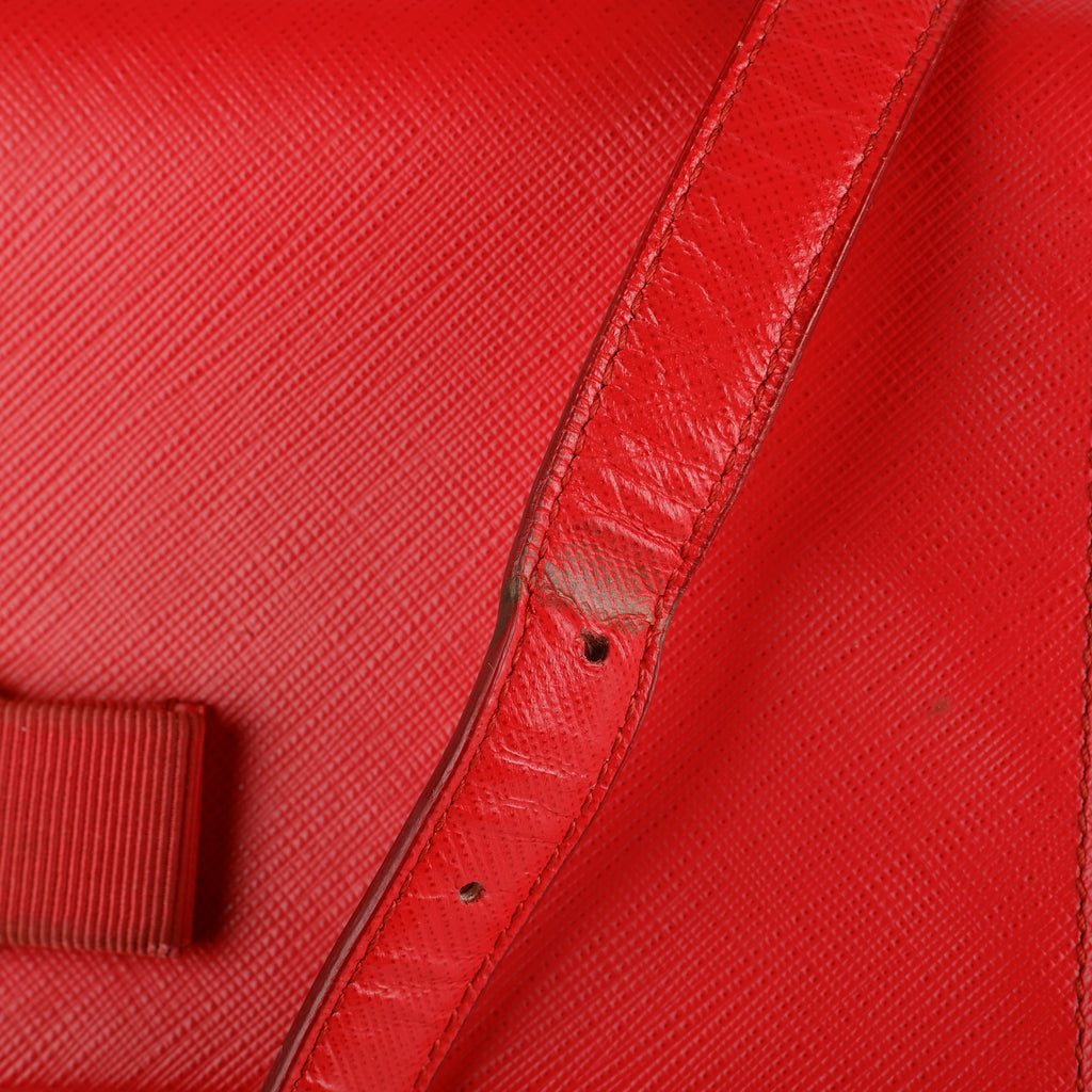 Carrie O Chain Shoulder Bag, Pamplona Red