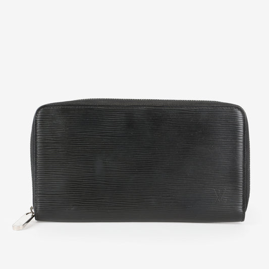 Zippy Travel Wallet, Black Epi (W.X.P)