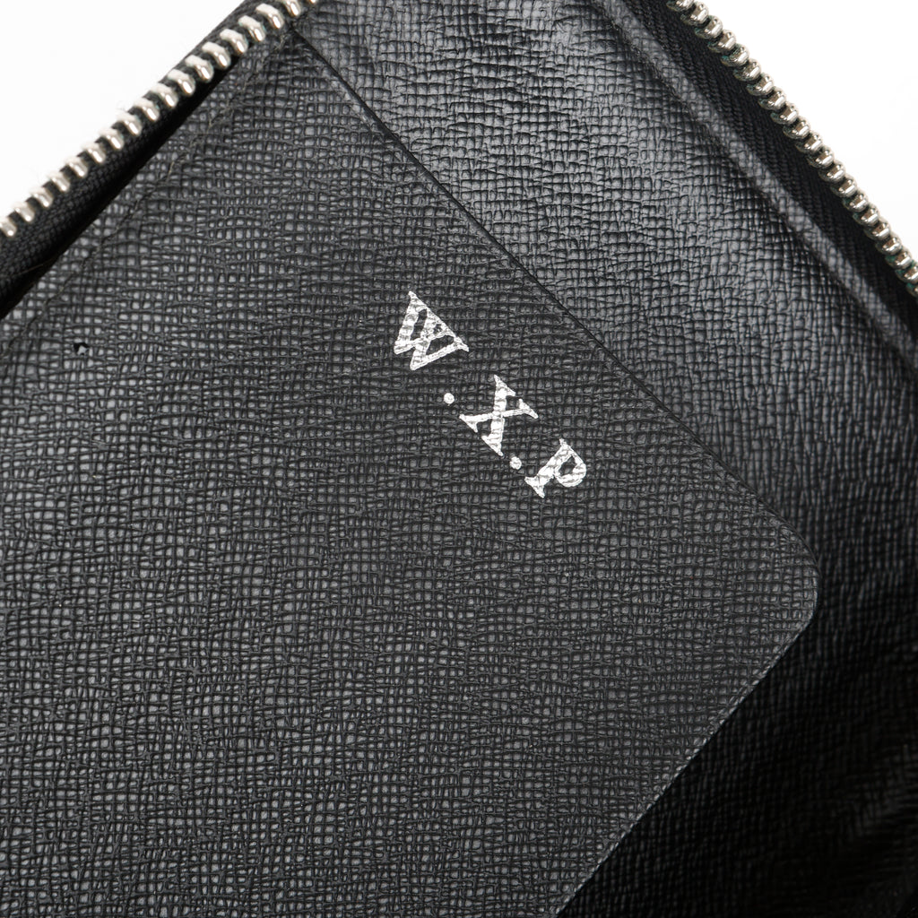 Zippy Travel Wallet, Black Epi (W.X.P)