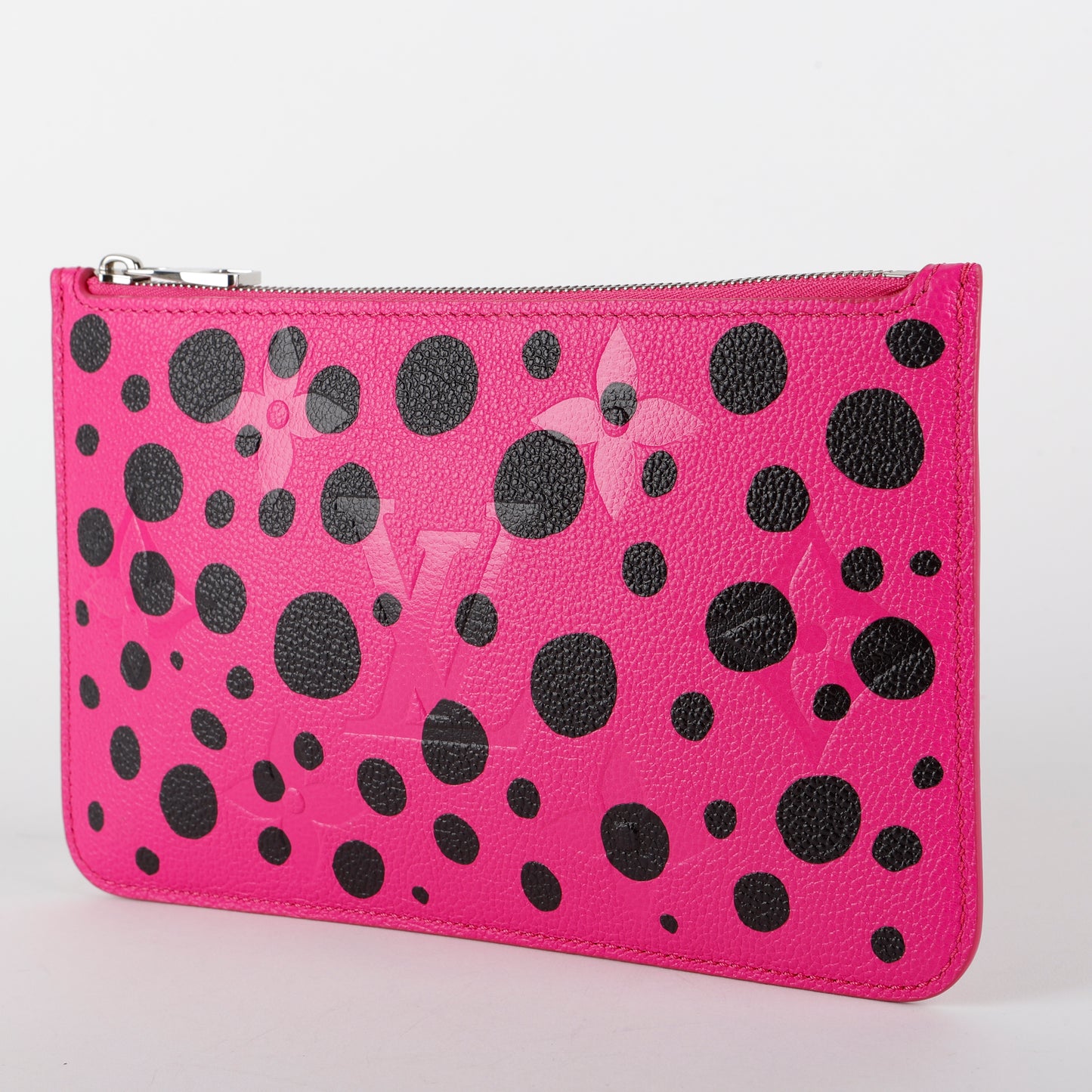 Pochette Wristlet, Pink Black Kusama Empreinte