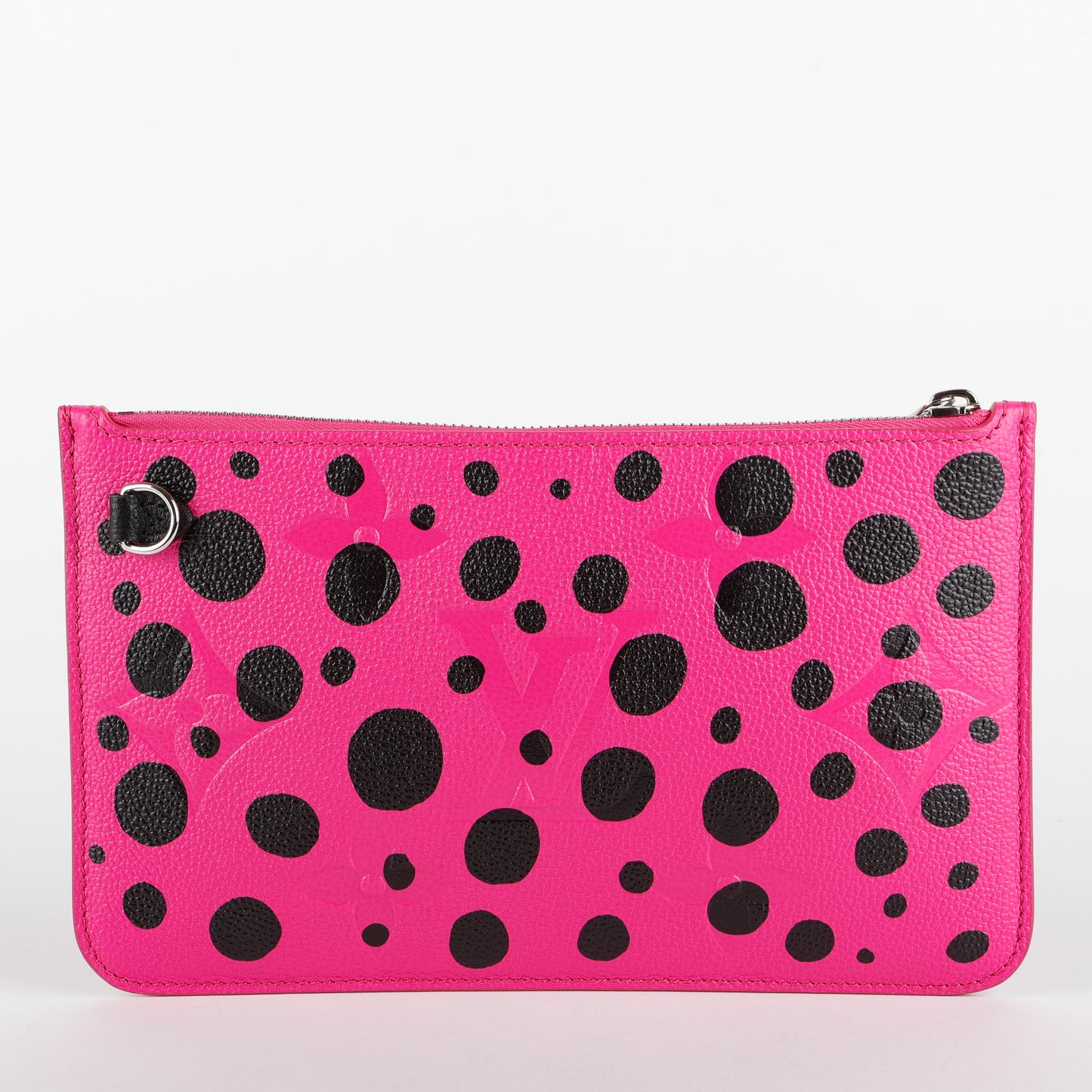Pochette Wristlet, Pink Black Kusama Empreinte