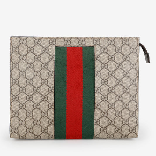 Supreme New Web Cosmetic Case, Coated Canvas