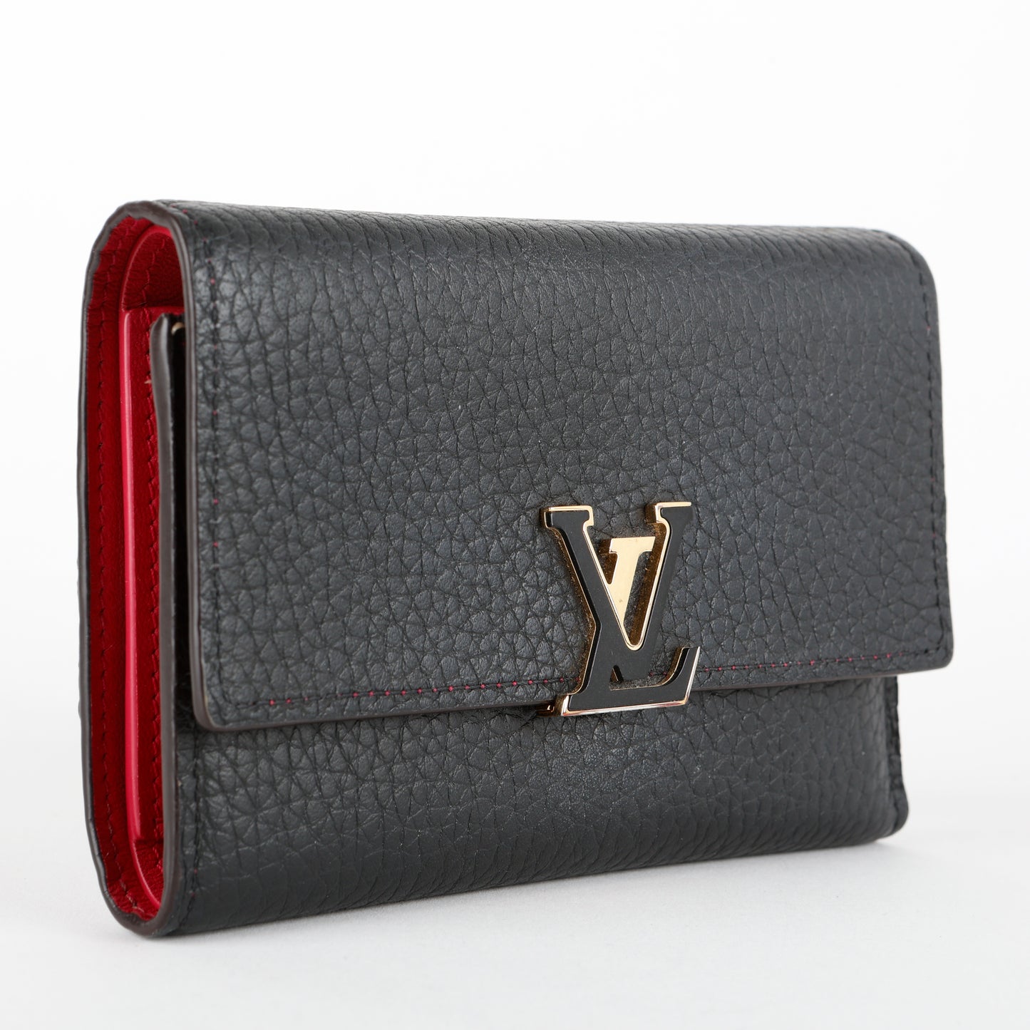 Capucines Wallet, Black
