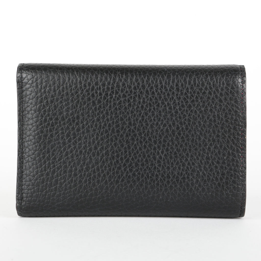 Capucines Wallet, Black