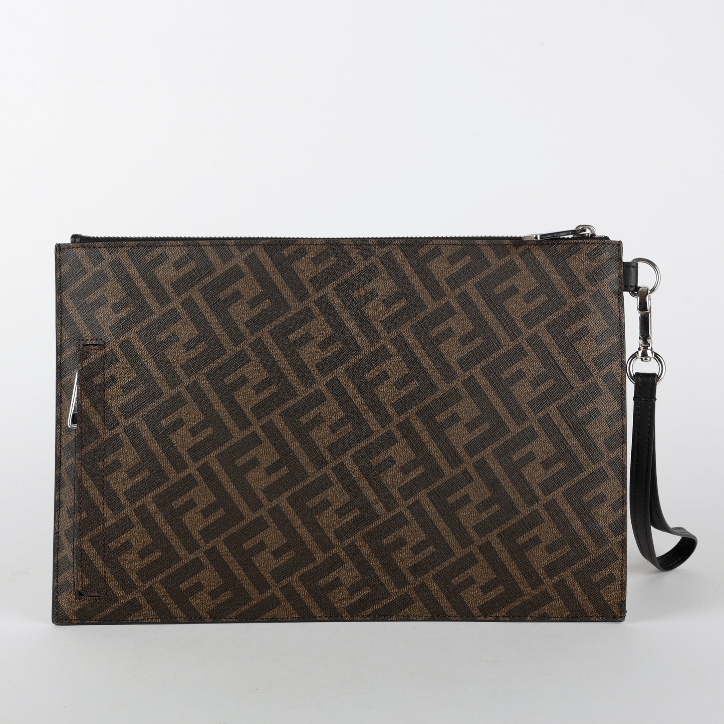 Wristlet Zucca Diagonal Clutch, Red