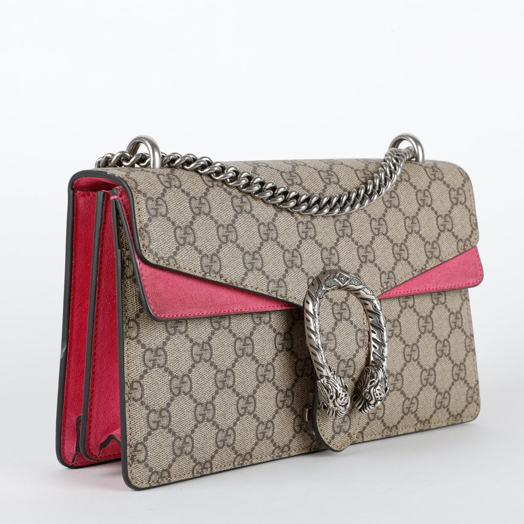 Medium Dionysus, Coated Canvas/Pink