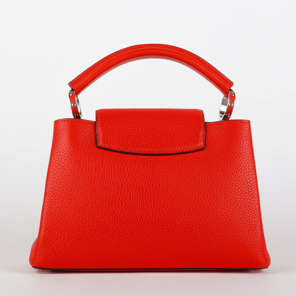 Capucines BB, Red Calfskin