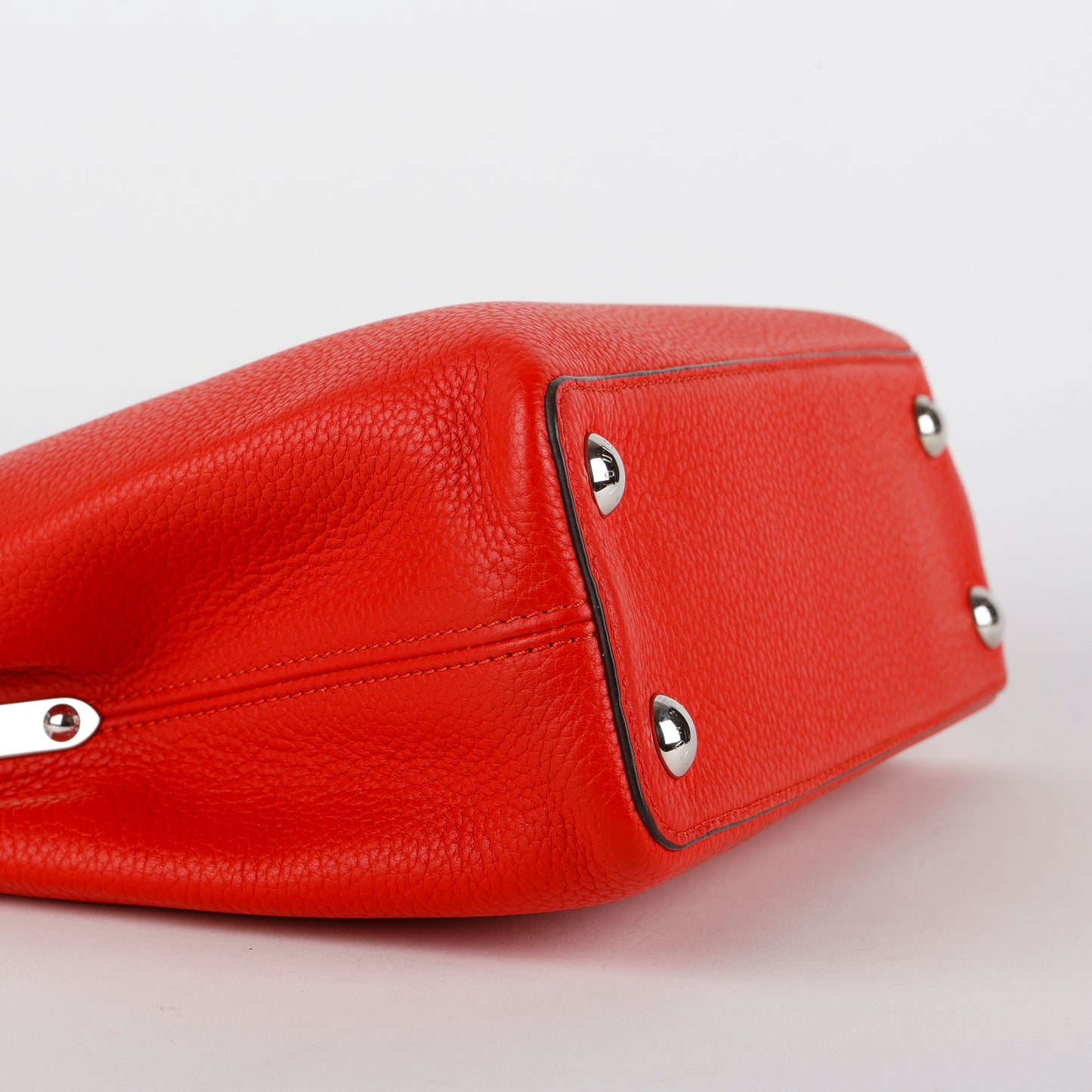 Capucines BB, Red Calfskin