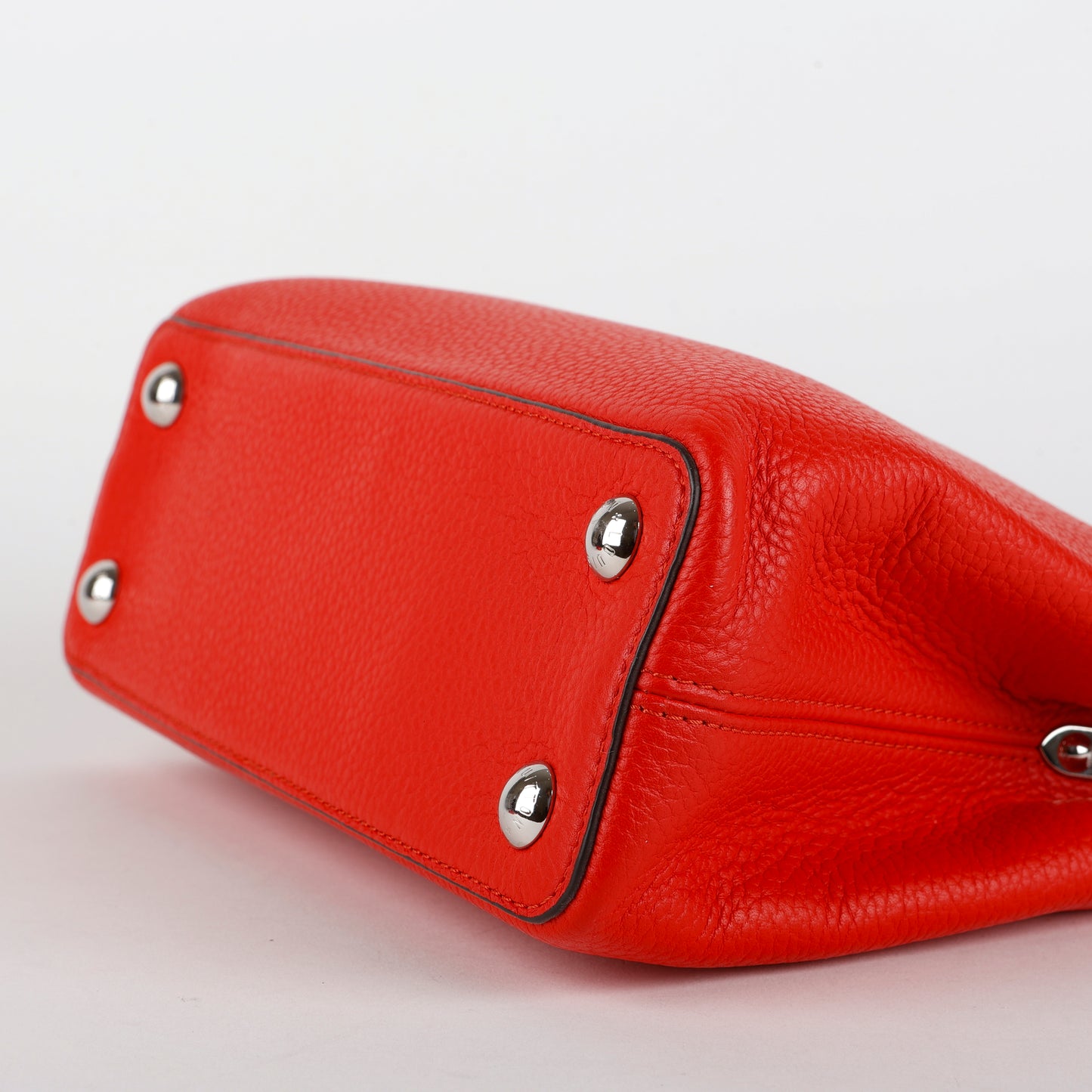 Capucines BB, Red Calfskin