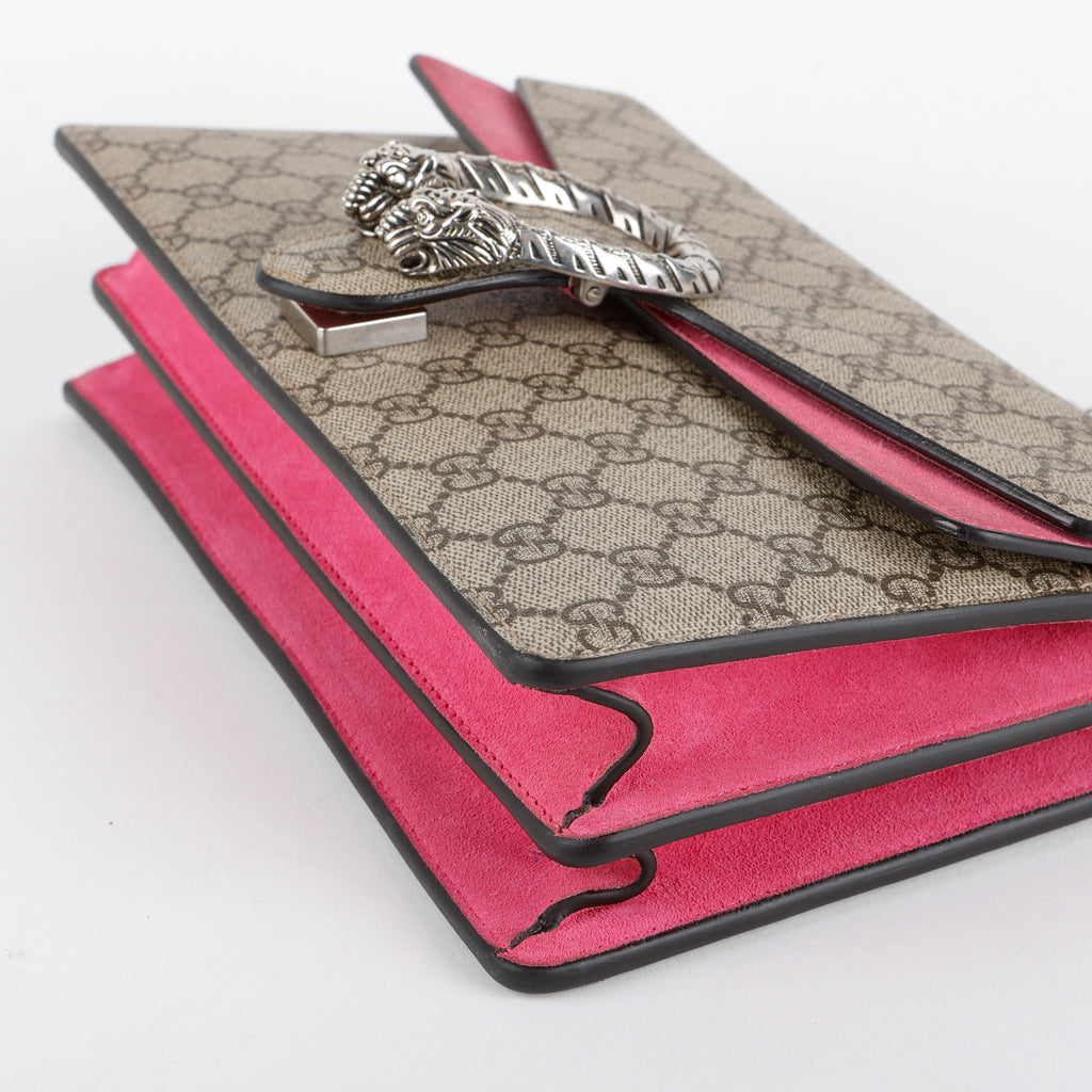 Medium Dionysus, Coated Canvas/Pink