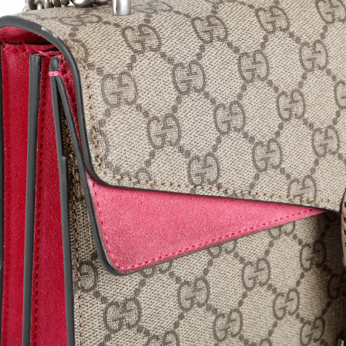 Medium Dionysus, Coated Canvas/Pink