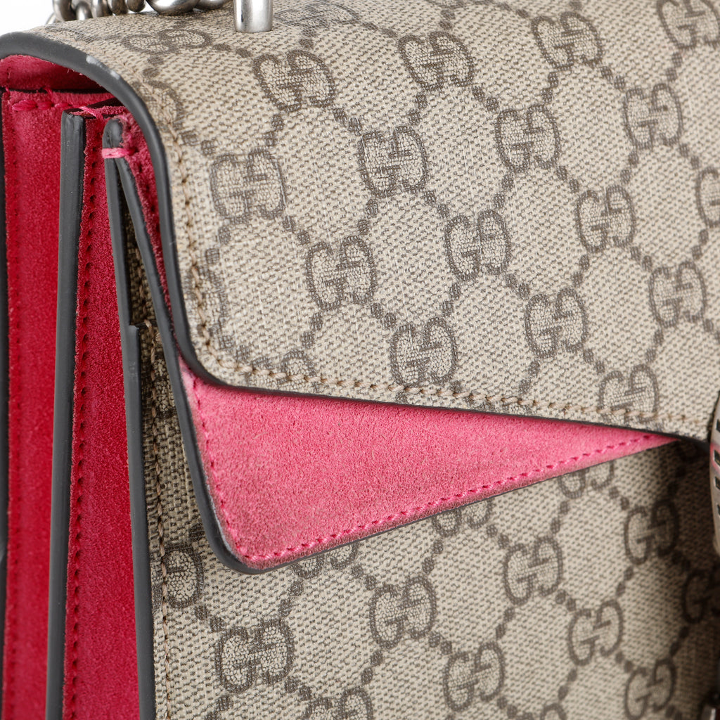 Medium Dionysus, Coated Canvas/Pink