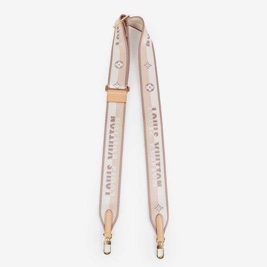 Bandoulière Strap, Beige