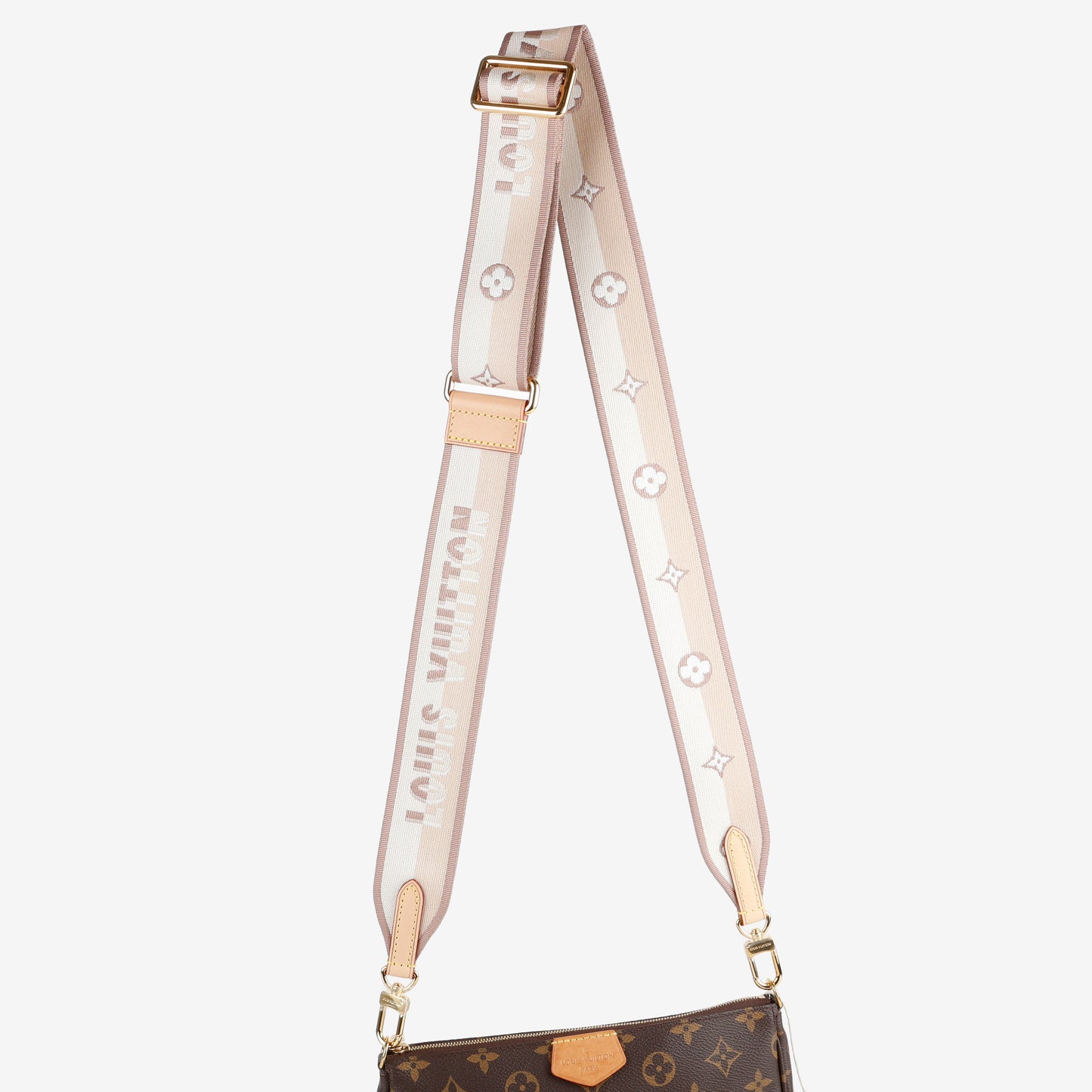 Bandoulière Strap, Beige