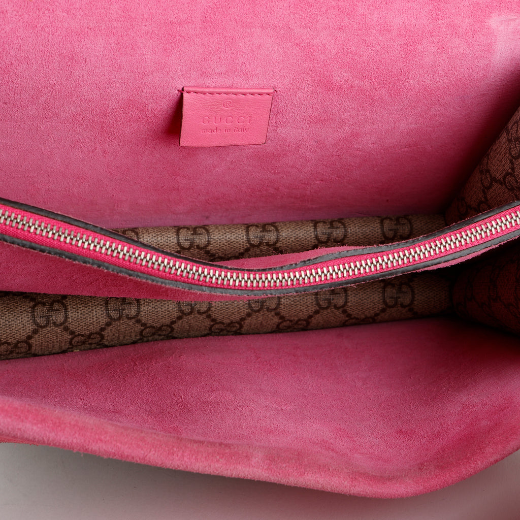 Medium Dionysus, Coated Canvas/Pink