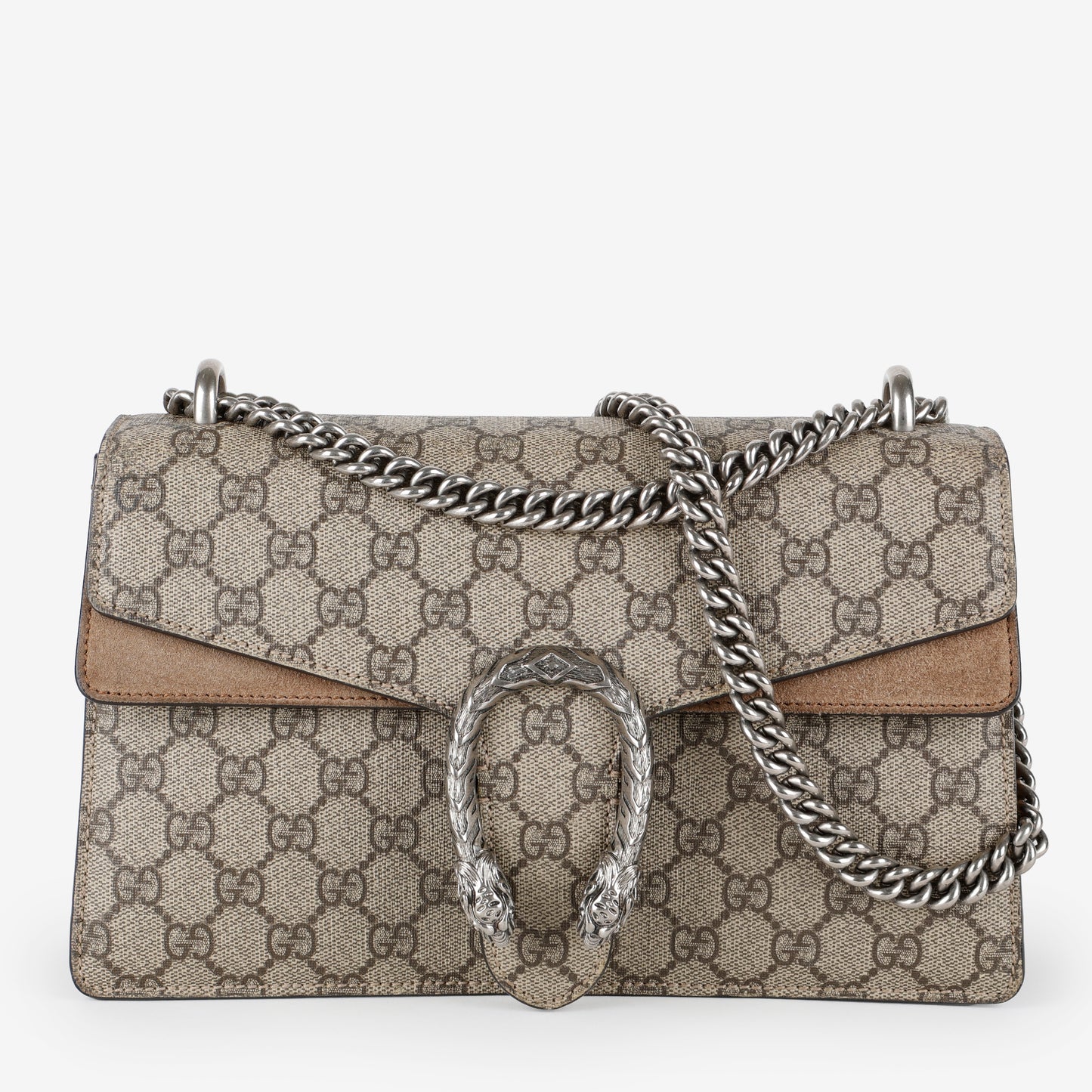 Medium Dionysus, Coated Canvas/Taupe