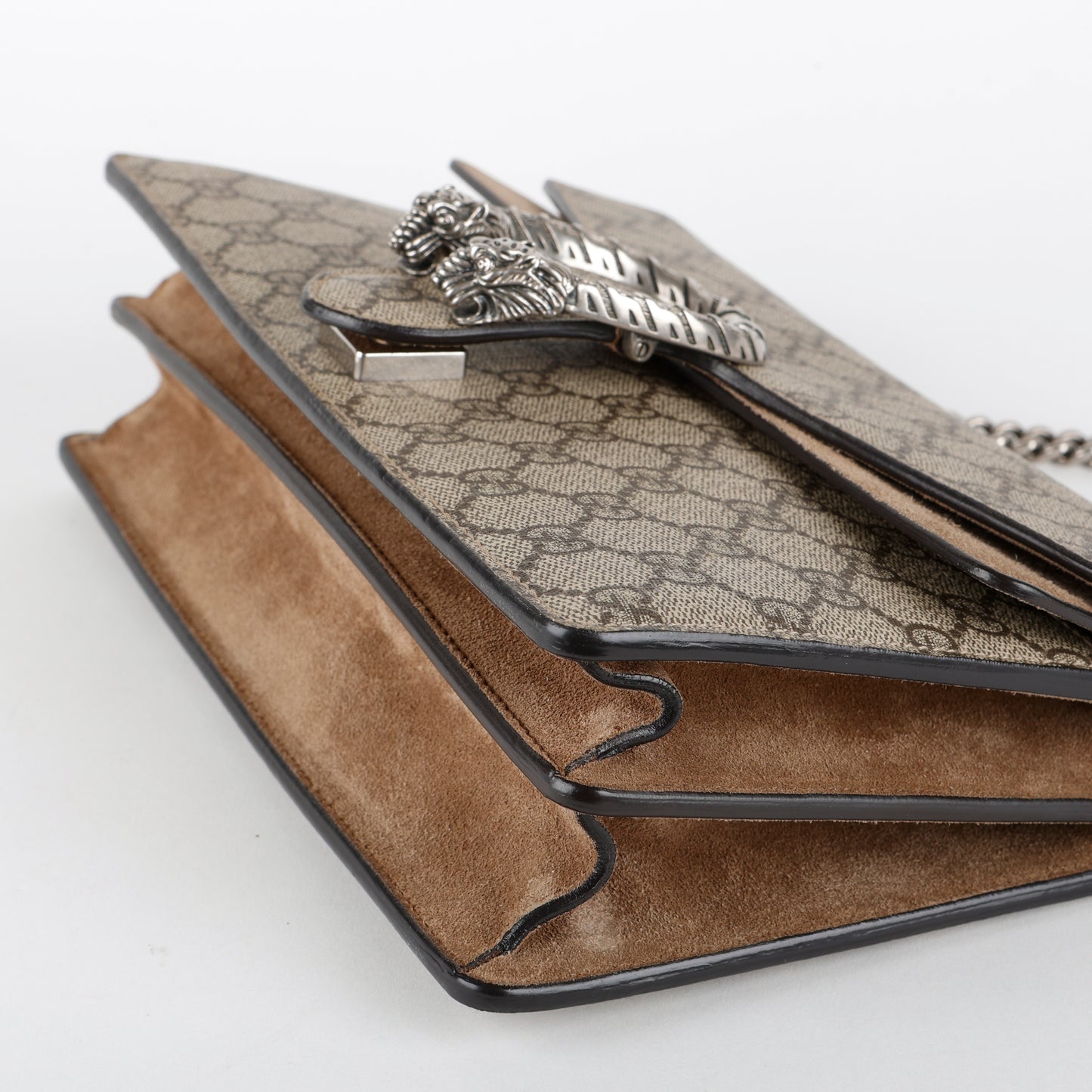 Medium Dionysus, Coated Canvas/Taupe