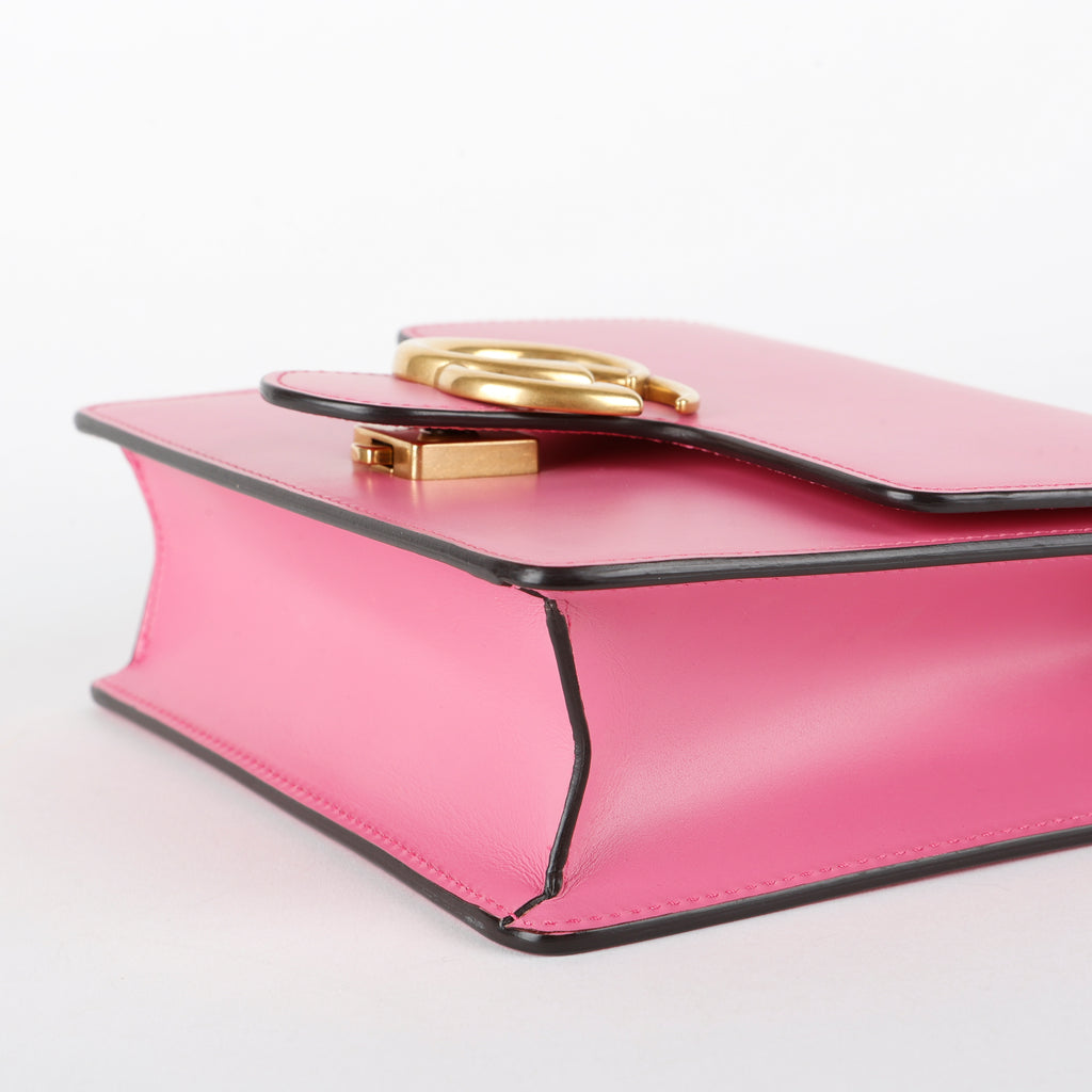 Small GG Marmont Chain Bag, Bubblegum Pink