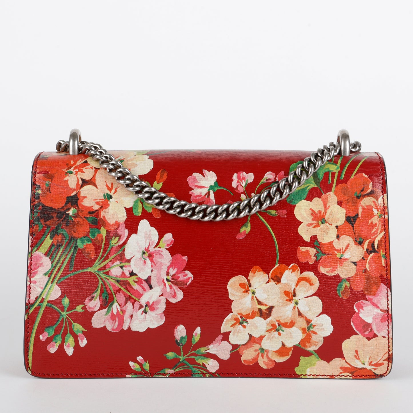 Medium Blooms Dionysus Shoulder Bag, Romantic Cherry