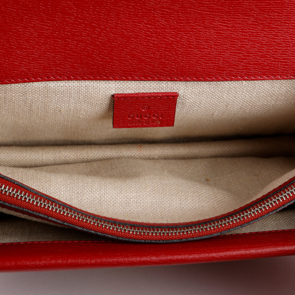 Medium Blooms Dionysus Shoulder Bag, Romantic Cherry