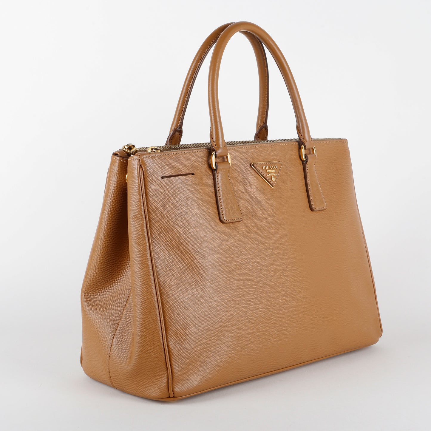 Large Galleria, Congac Saffiano (w/o strap)