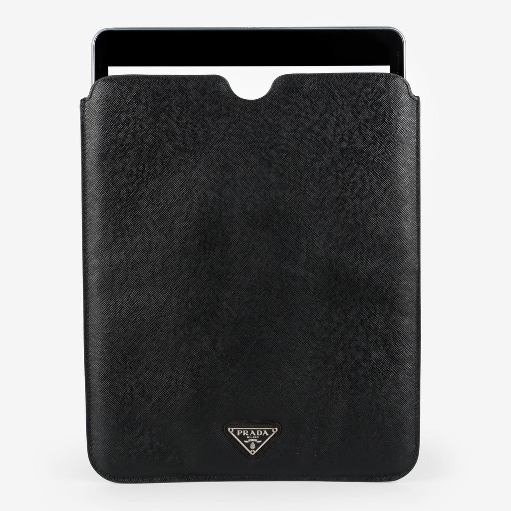 Saffiano iPad Case, Black