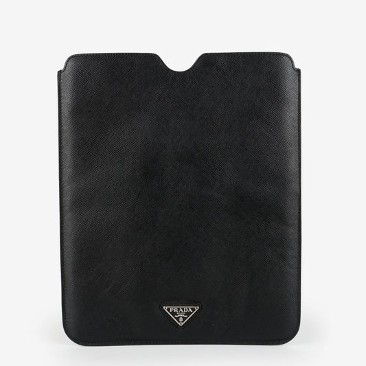 Saffiano iPad Case, Black