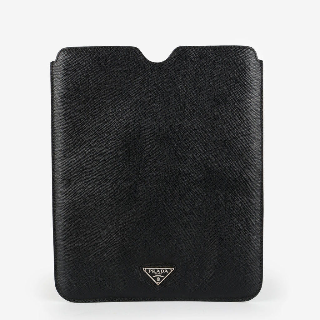 Saffiano iPad Case, Black
