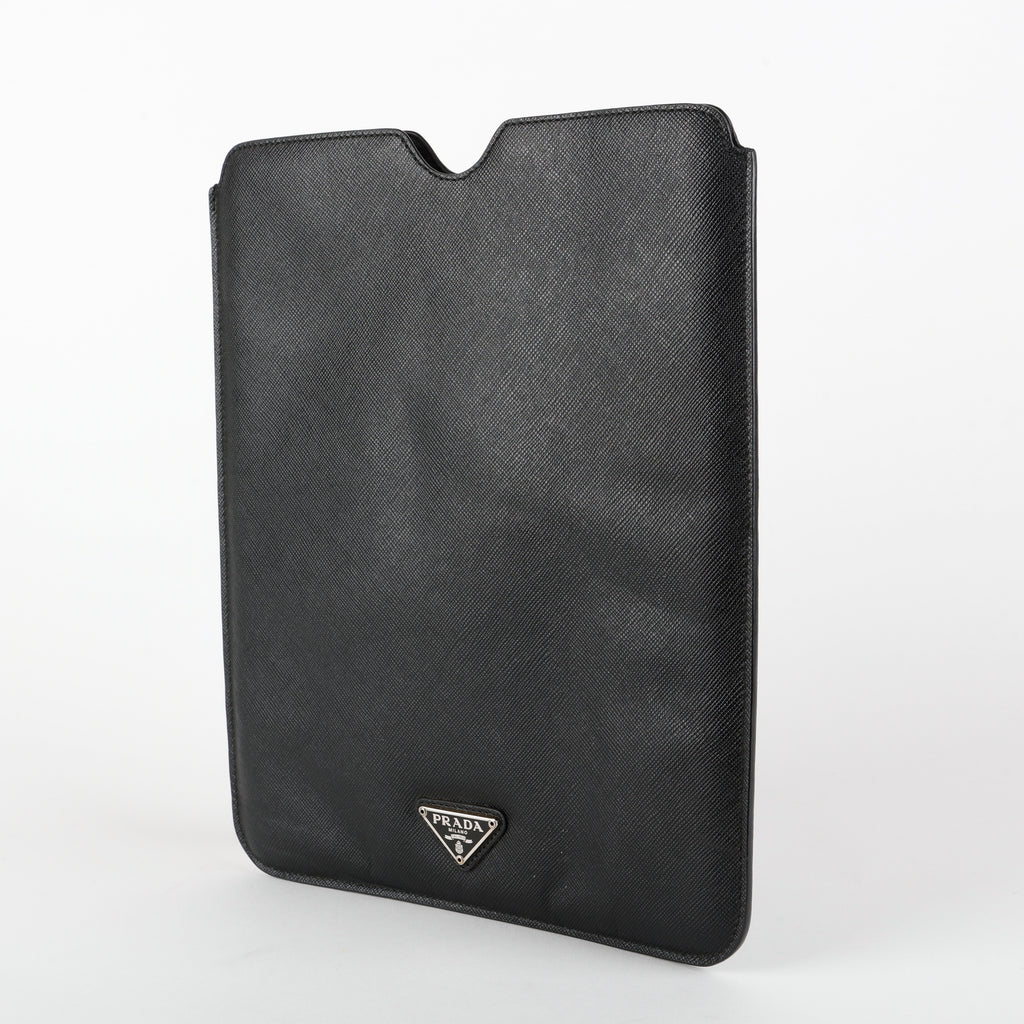 Saffiano iPad Case, Black