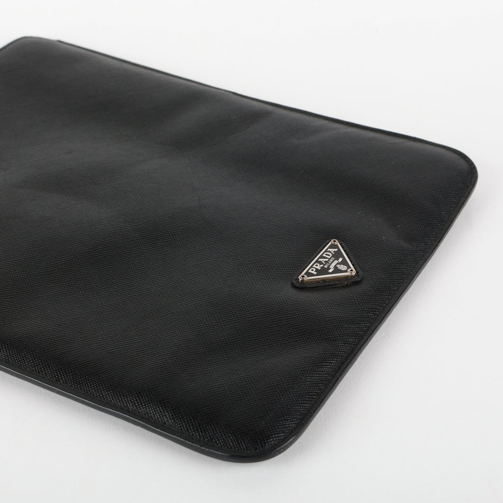 Saffiano iPad Case, Black