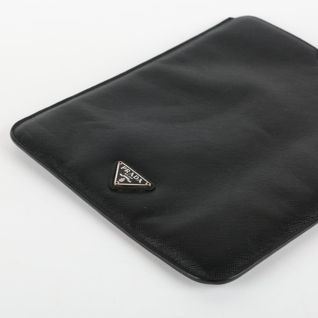 Saffiano iPad Case, Black