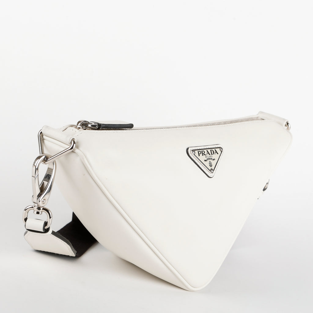 Grace Lux Triangle, White