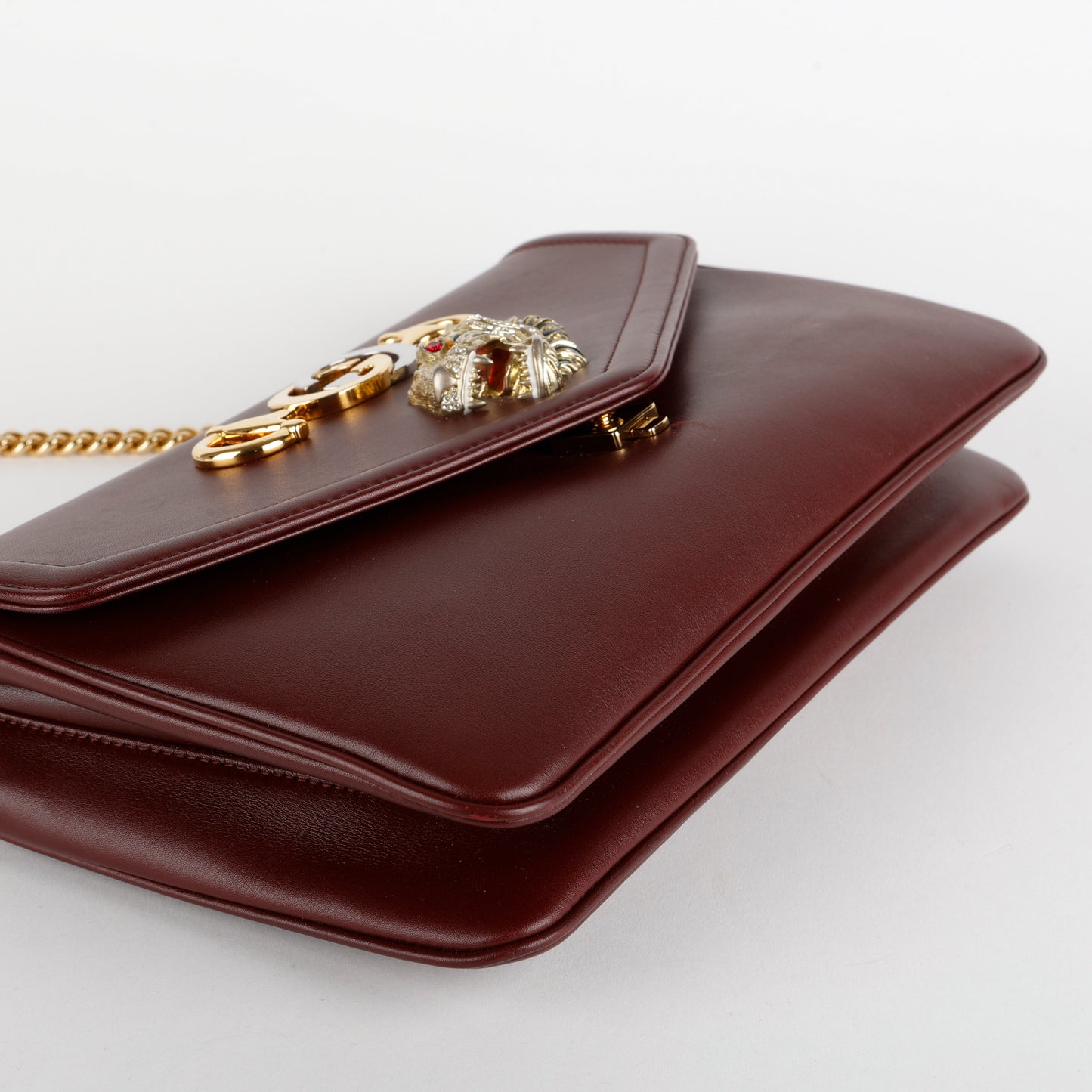 Medium Rajah Shoulder Bag, Bordeaux