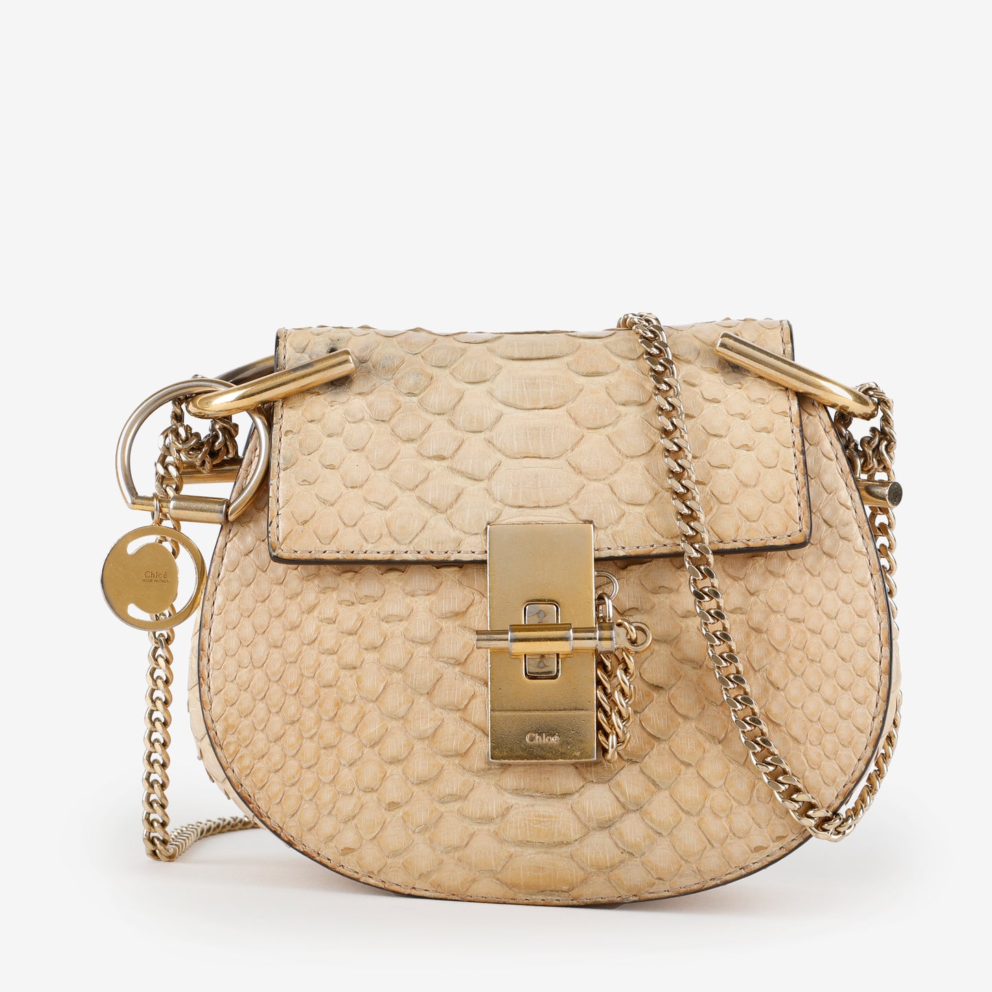 Mini Drew Crossbody, Snakeskin