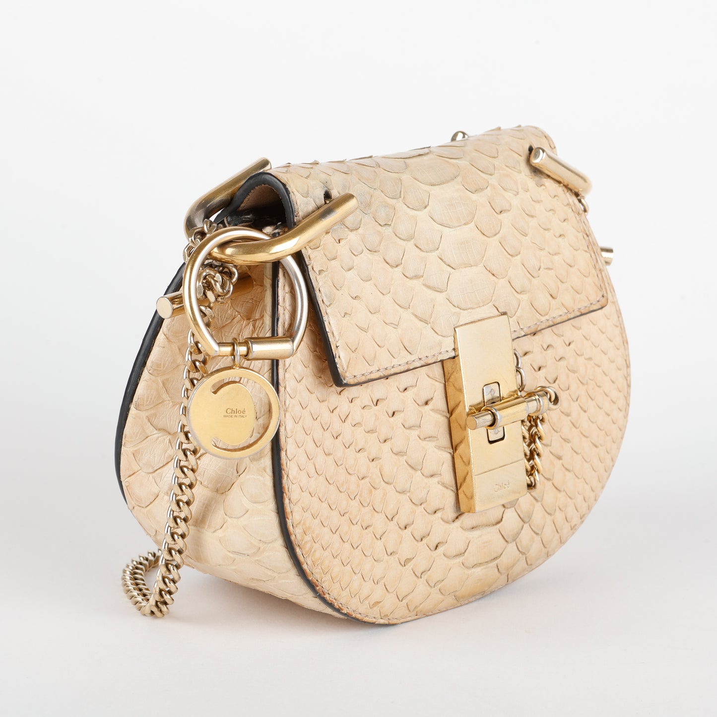 Mini Drew Crossbody, Snakeskin