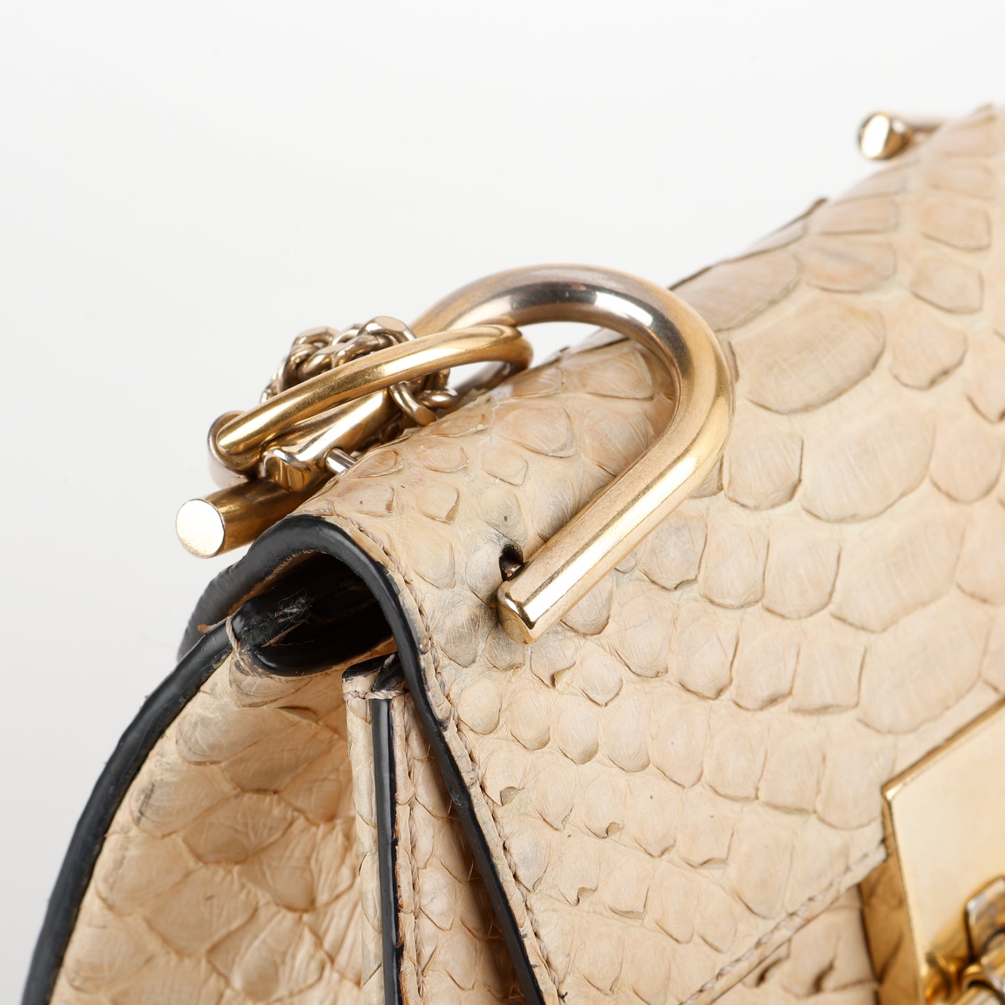 Mini Drew Crossbody, Snakeskin