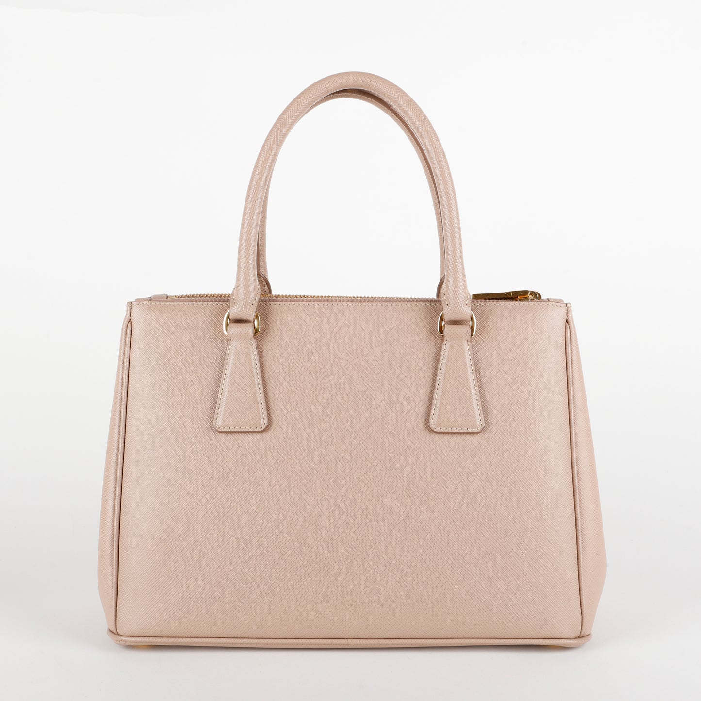 Small Galleria, Beige Saffiano
