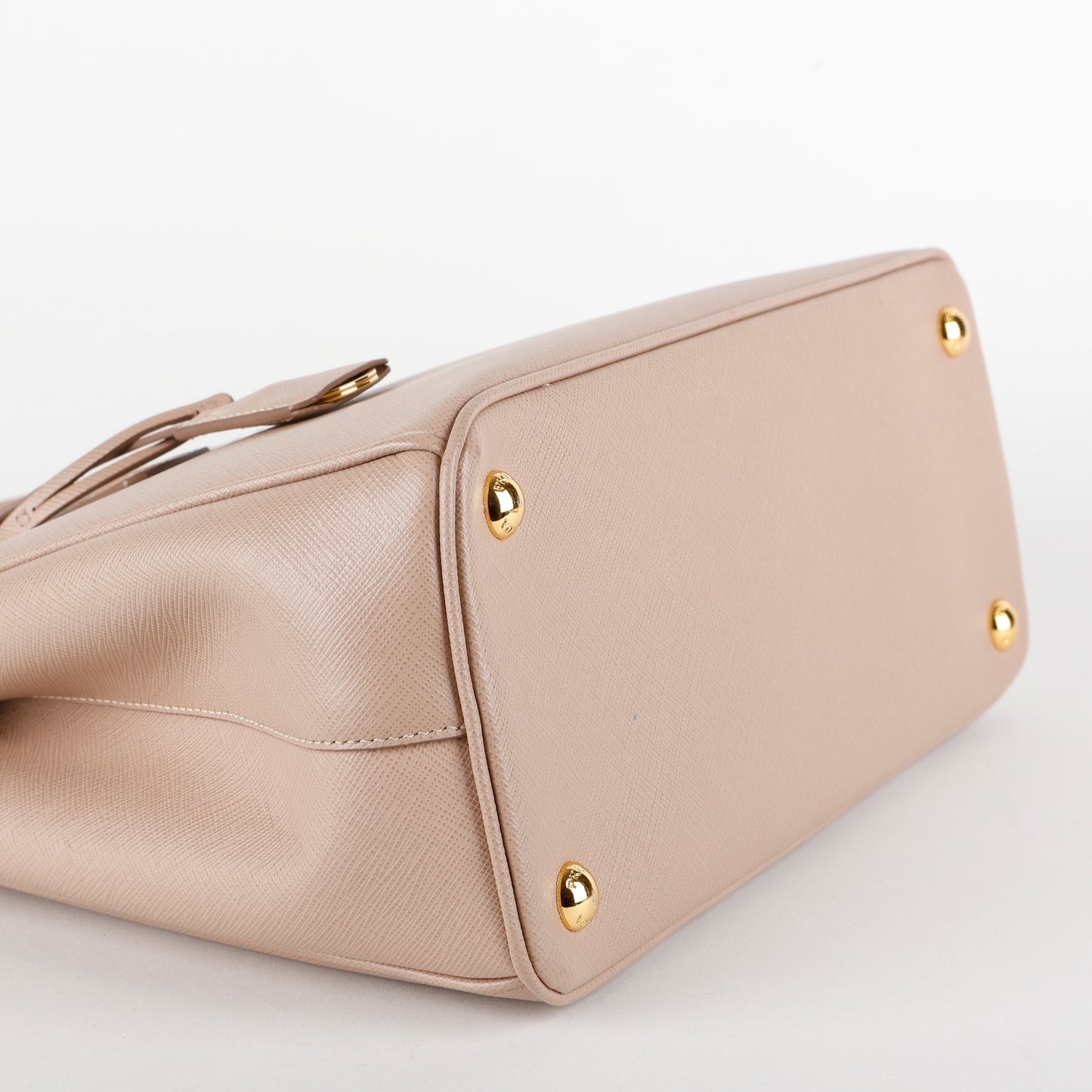 Small Galleria, Beige Saffiano