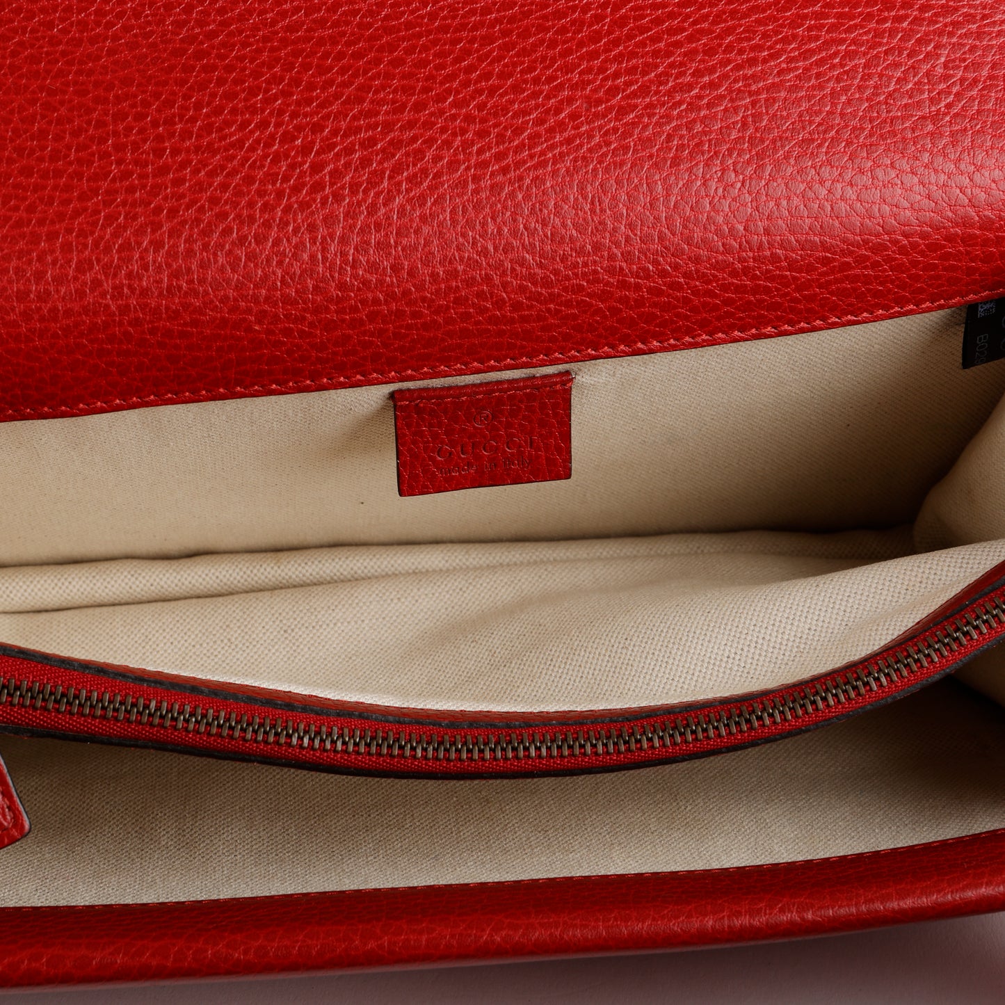Medium Dionysus Shoulder Bag, Red Calfskin
