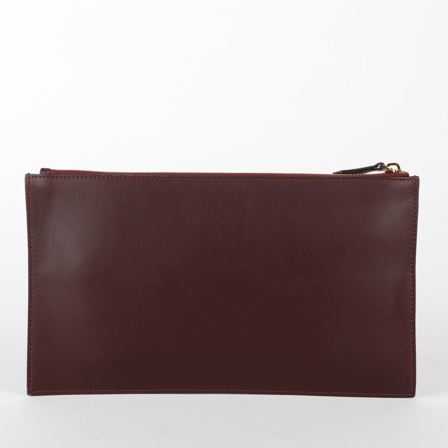 Slim Pouch, Maroon (missing wristlet)