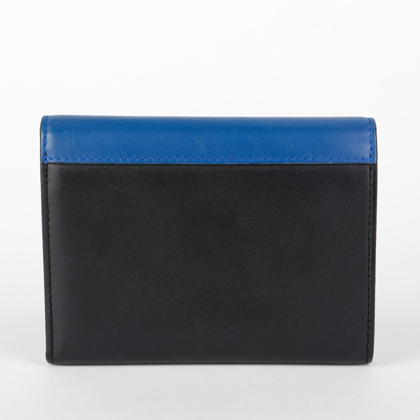 Pocket Envelope Wallet, Black/Blue