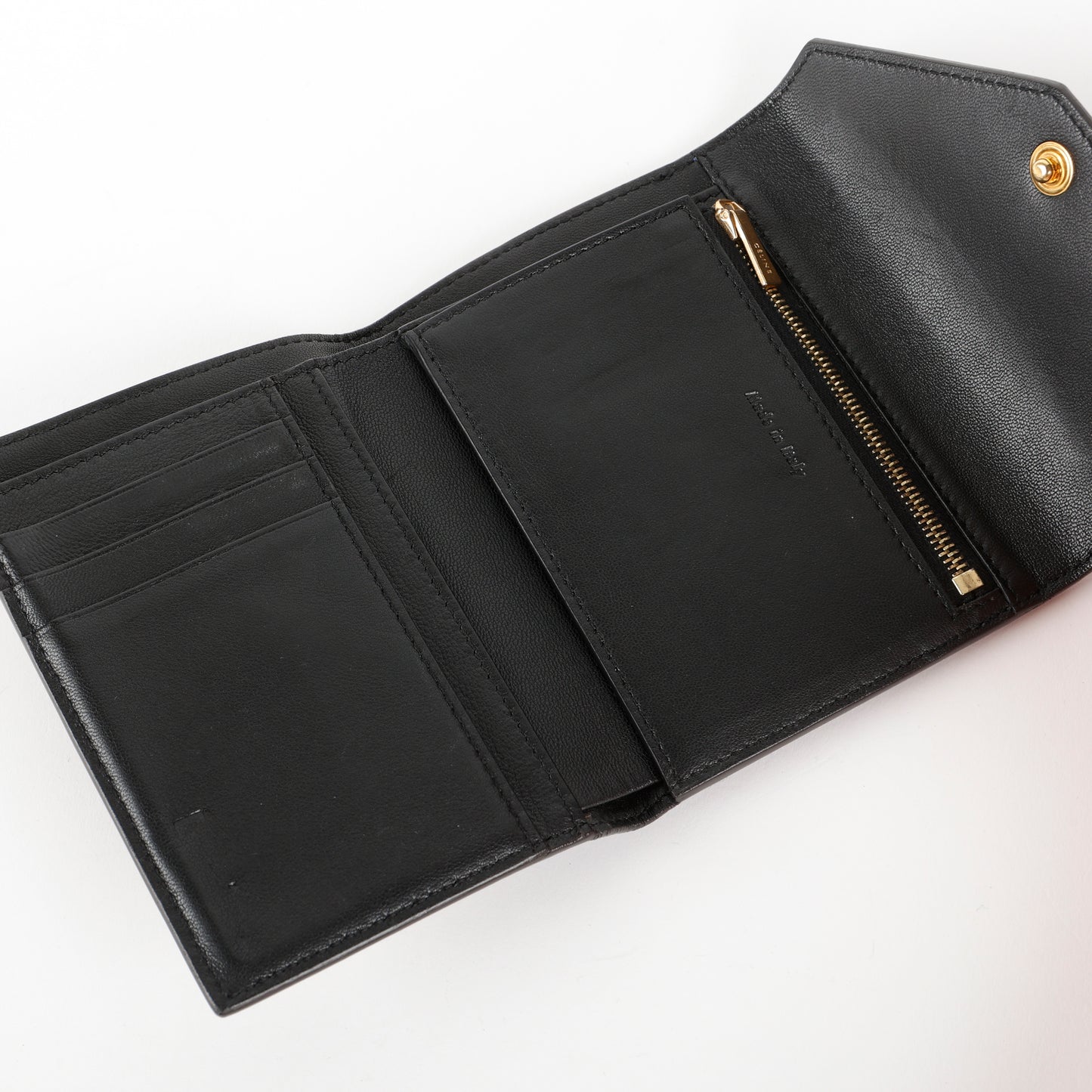 Pocket Envelope Wallet, Black/Blue