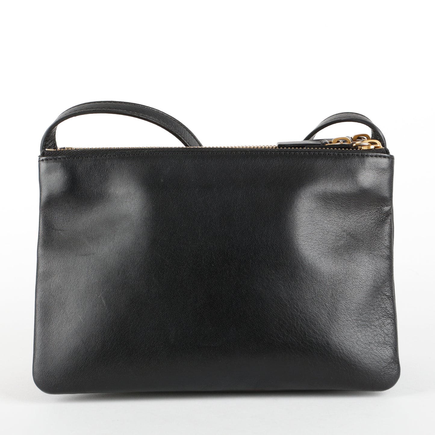 Trio Pouch on Strap, Black