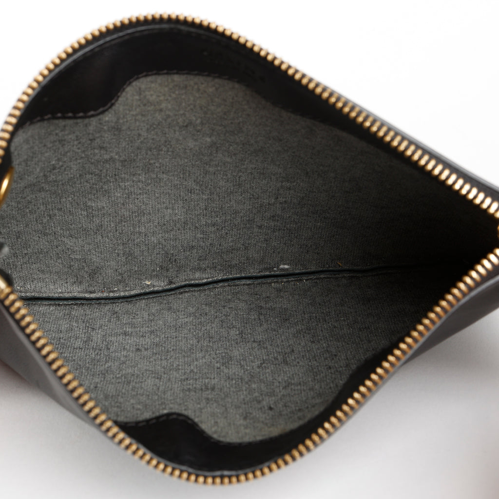 Trio Pouch on Strap, Black