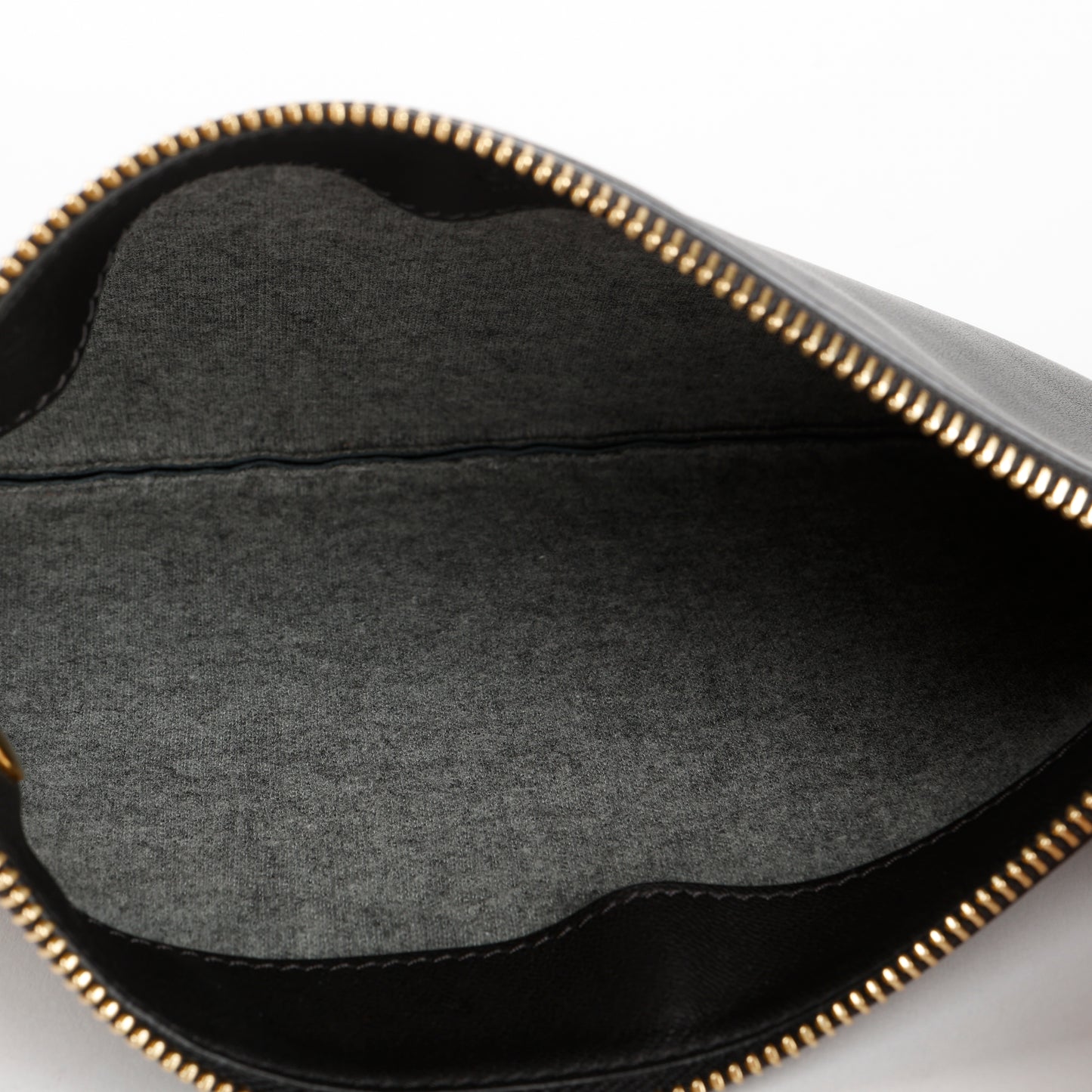 Trio Pouch on Strap, Black