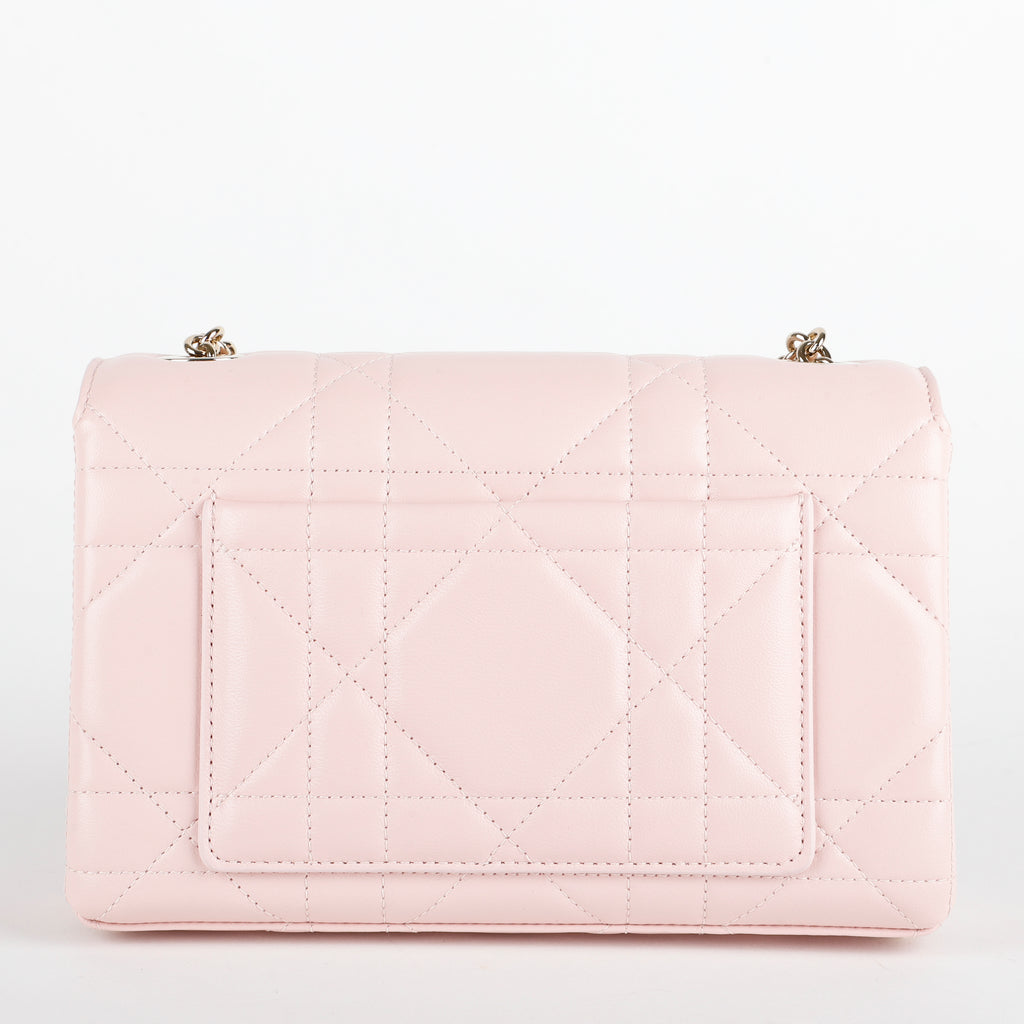Mini Macrocannage Soupir, Light Pink Lambskin