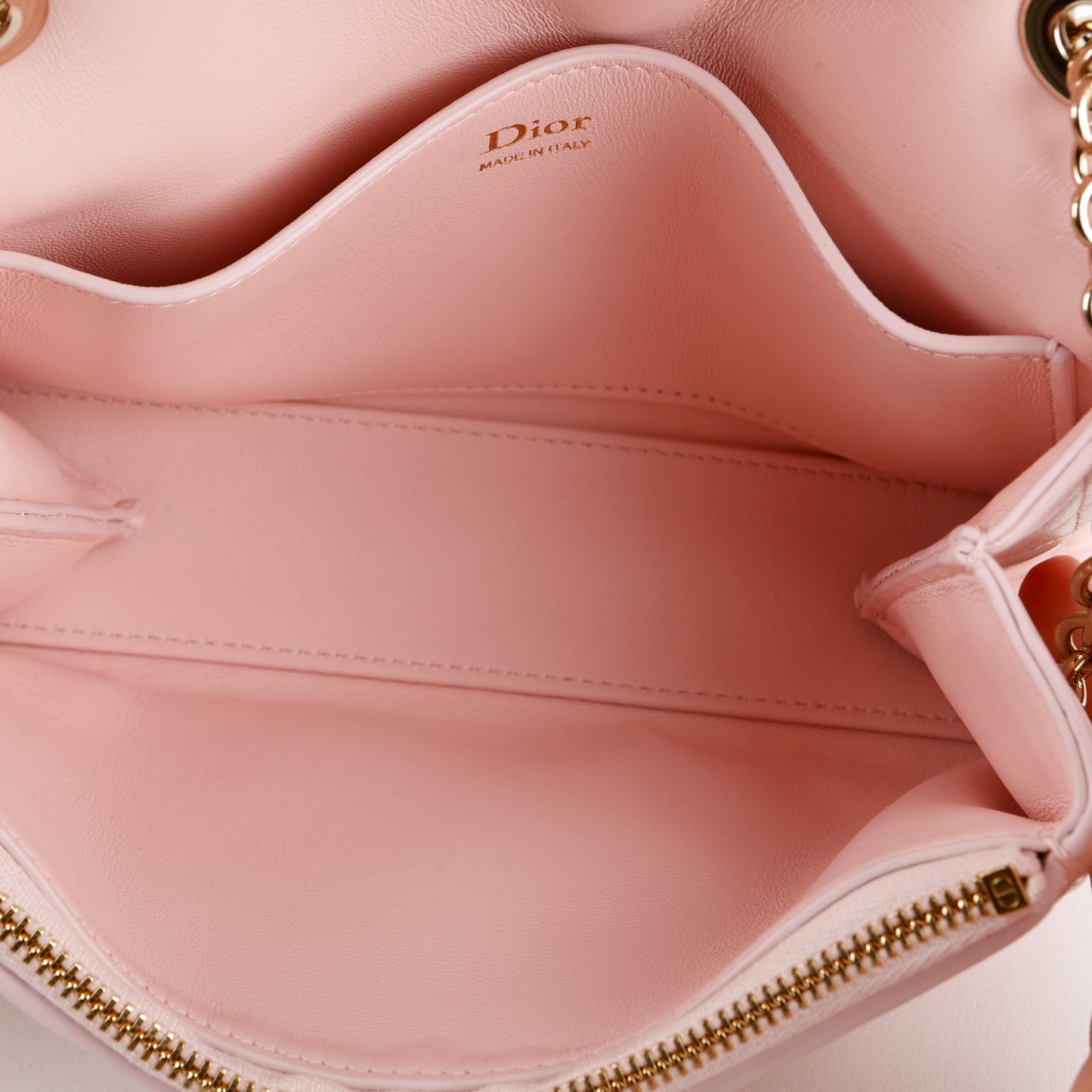 Mini Macrocannage Soupir, Light Pink Lambskin