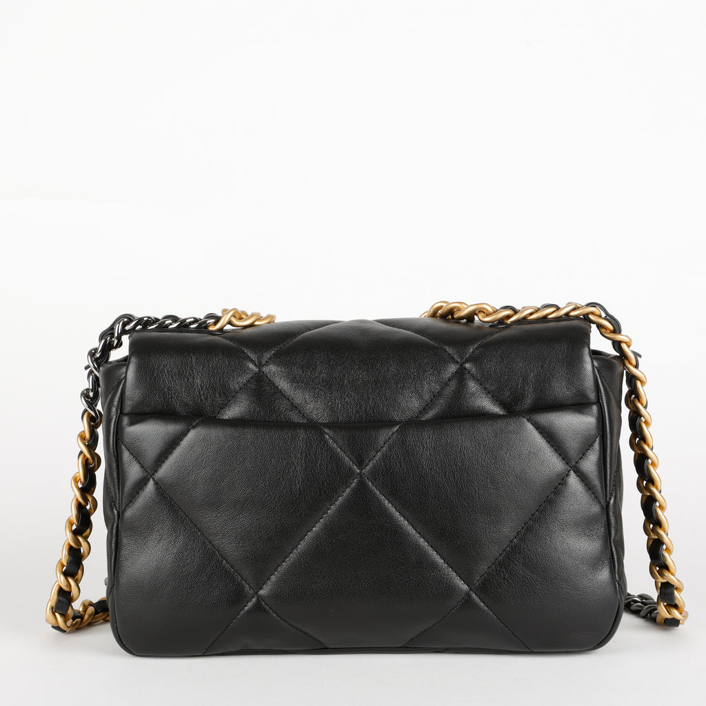 Small 19, Black Lambskin